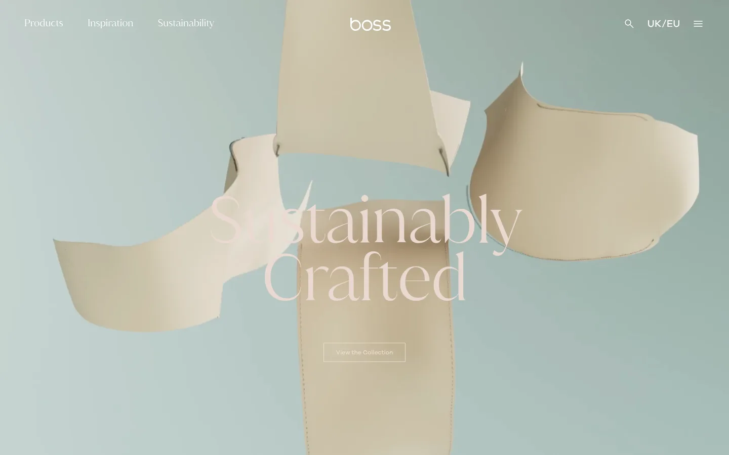 Boss Design website screenshot